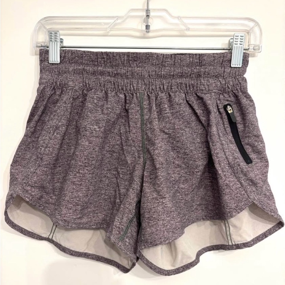 Lululemon running shorts, size 4